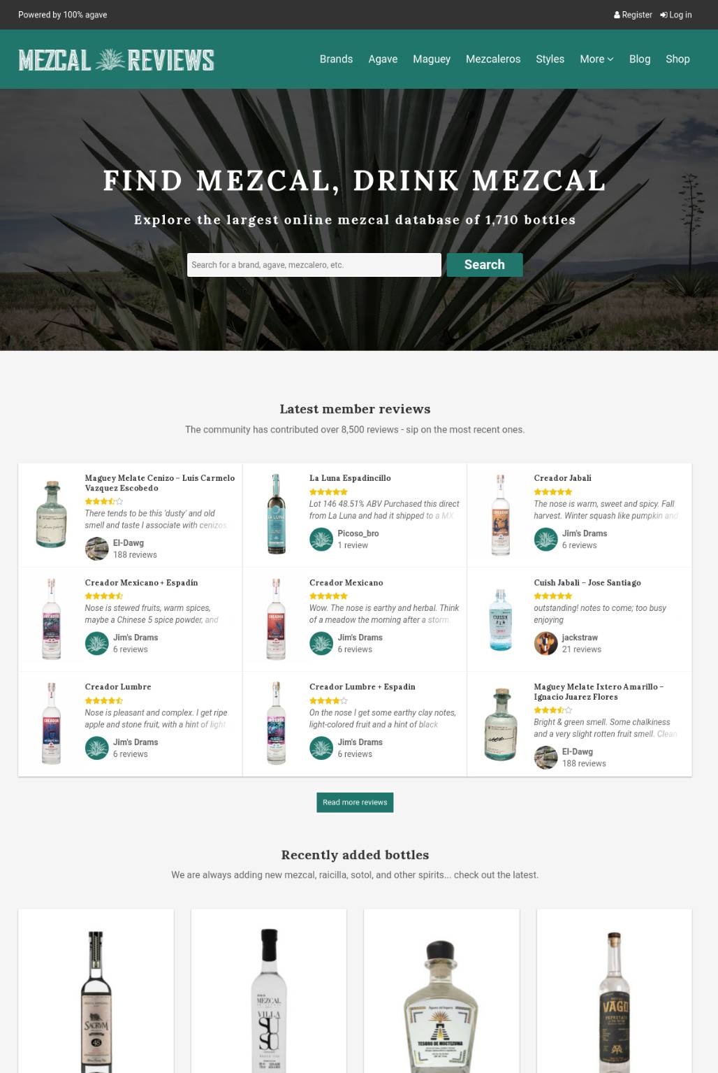 Mezcal Reviews